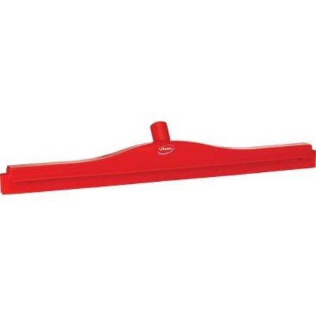 REMCO Vikan 24in Double Blade Ultra Hygiene Squeegee, Red 77144